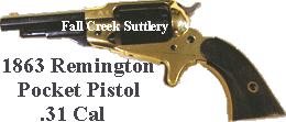 1863 Remington Pocket Revolver