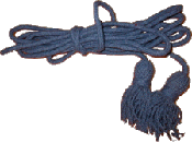 Blue Wool Bugle Cord