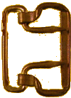 Brass Suspendor Buckle