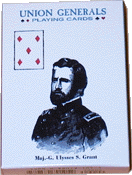 US Generals Playing Cards