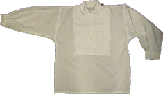 Civil War Pleated Front Shirt