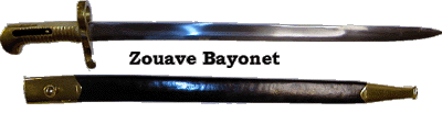 Zouave Bayonet & Scabbard